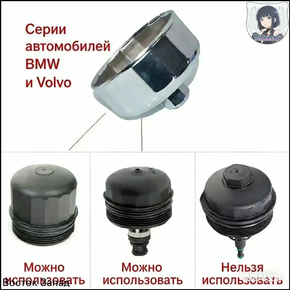 Эксклюзивный ключ для демонтажа масляных фильтров моделей Geely Manjaro LynkCo 01 02 03 и Volvo 20 T предлагается