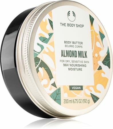 Крем для ухода за кожей the body shop almond milk body butter, 200 мл