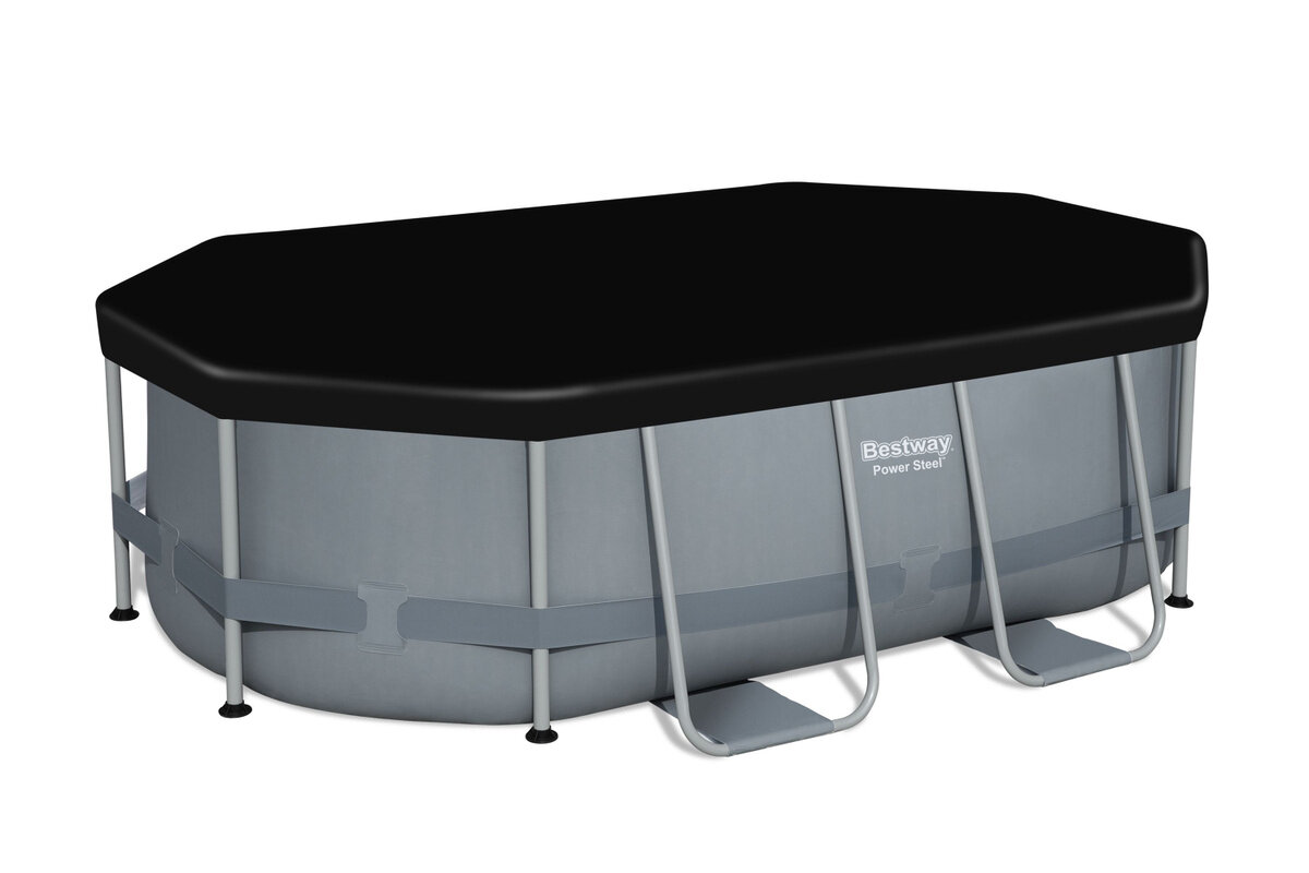 Тент для каркасного бассейна Power Steel Oval Pools 300х200х84 см BestWay 58424
