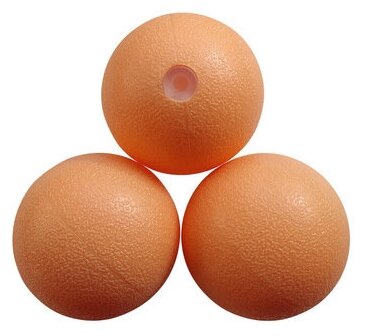 Полупрофессиональные мячи для жонглирования (Russian ball/оранжевые) - 3шт/67мм/90г