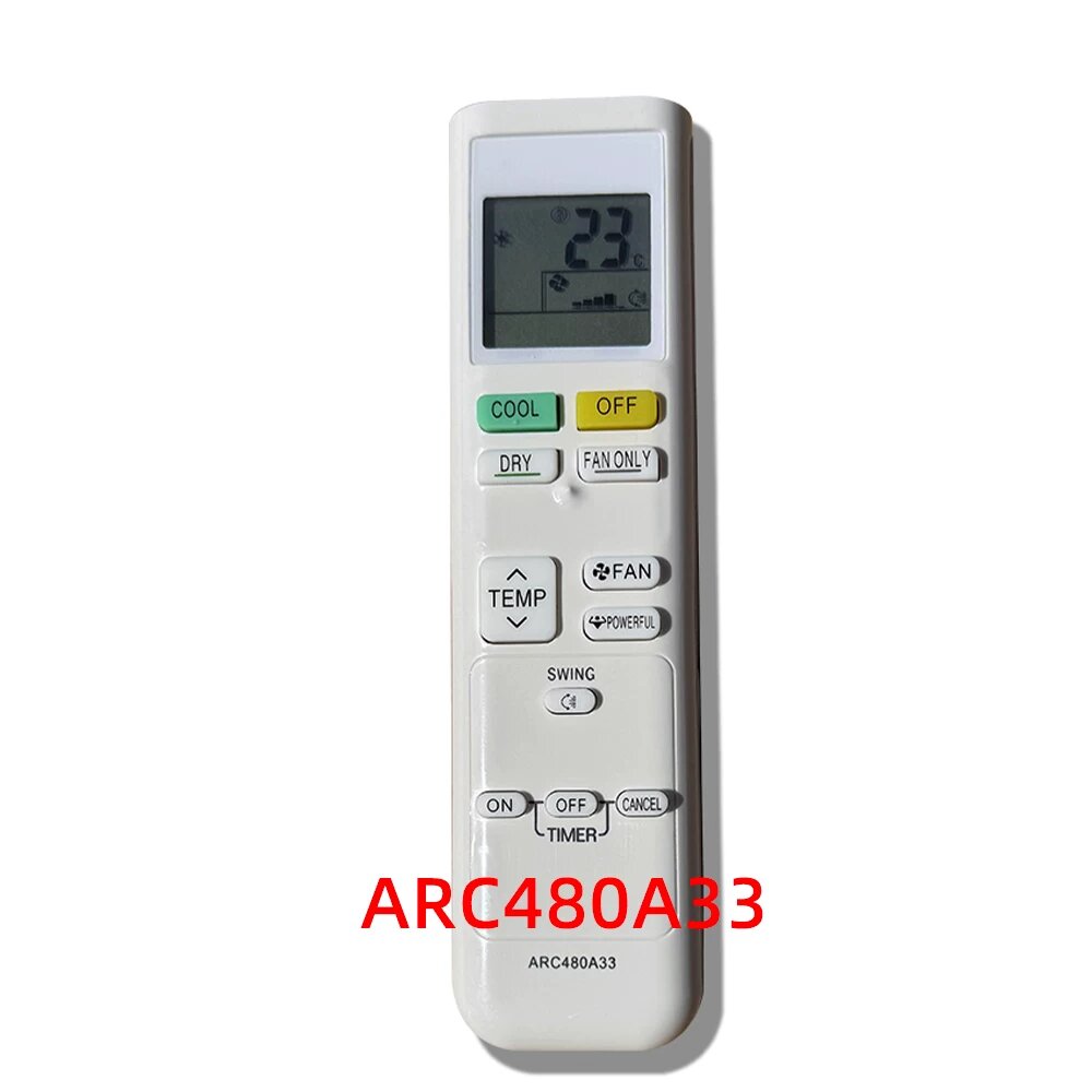 Универсальный пульт ДУ для кондиционера Daikin ARC480A33 ARC480A4 ARC480A1 замена пульта управления с подсветкой