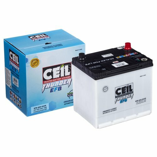Аккумулятор CEIL JIS EFB-Q85-D23R, 70Ah, 650A, 232x172x225, бортик CEIL EFBQ85D23R