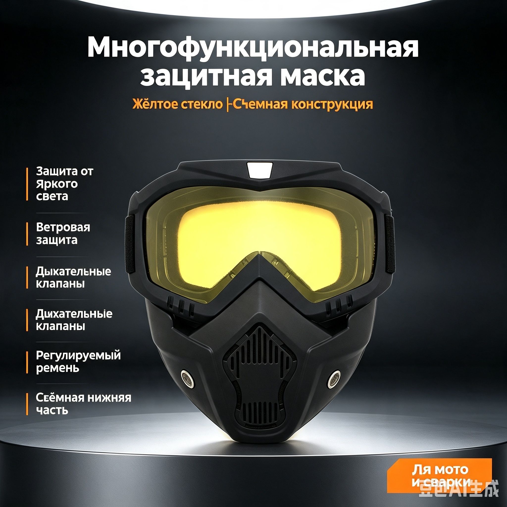 Щиток защитный, 1 шт.