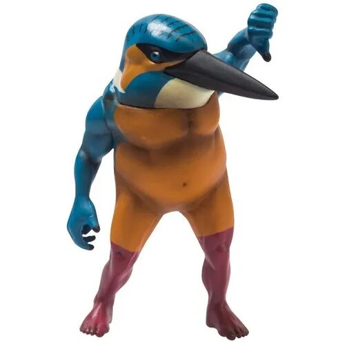 Фигурка Bandai Muscle Birds, бирюзовый Hummingbird, 01