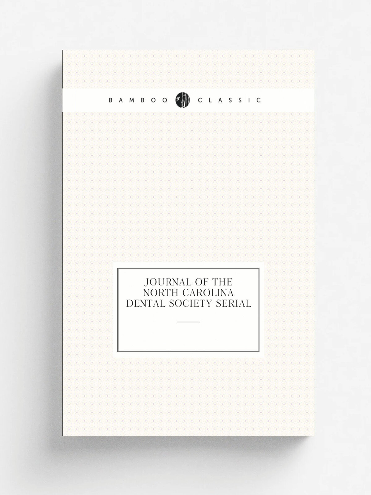 Journal of the North Carolina Dental Society serial | Не указан | 1951 | Raleigh, N.C, North Carolina Dental Society | Репринт