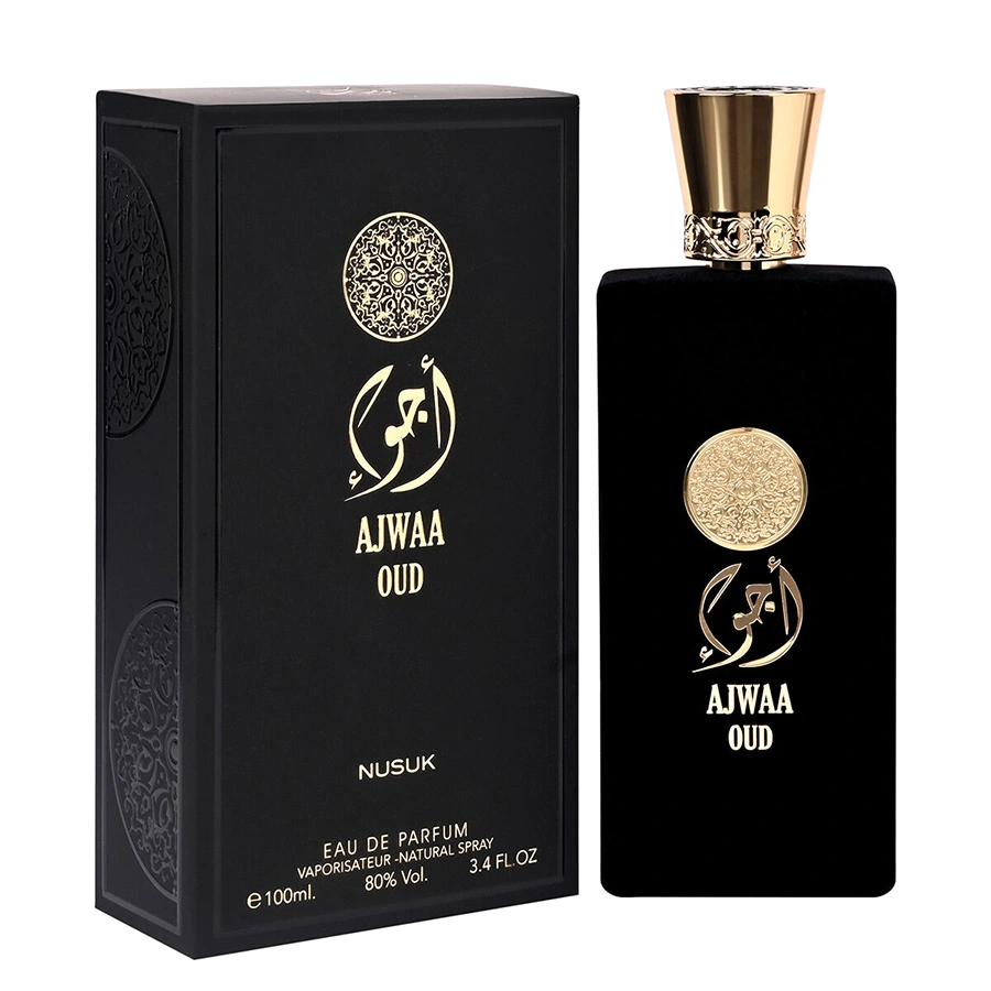 Мужская парфюмерная вода Аджваа Уд Блэк 100 мл - Nusuk Ajwaa Oud Black