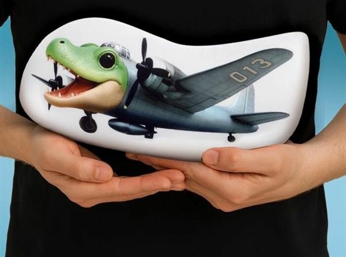 Мягкая игрушка mni mnu антистресс "Крокодил", размер 31 см, материал мягкий полиэстер