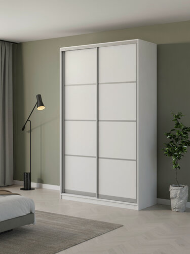 Изображение товара Шкаф купе Матэрна белый глухой 120х50х240 см