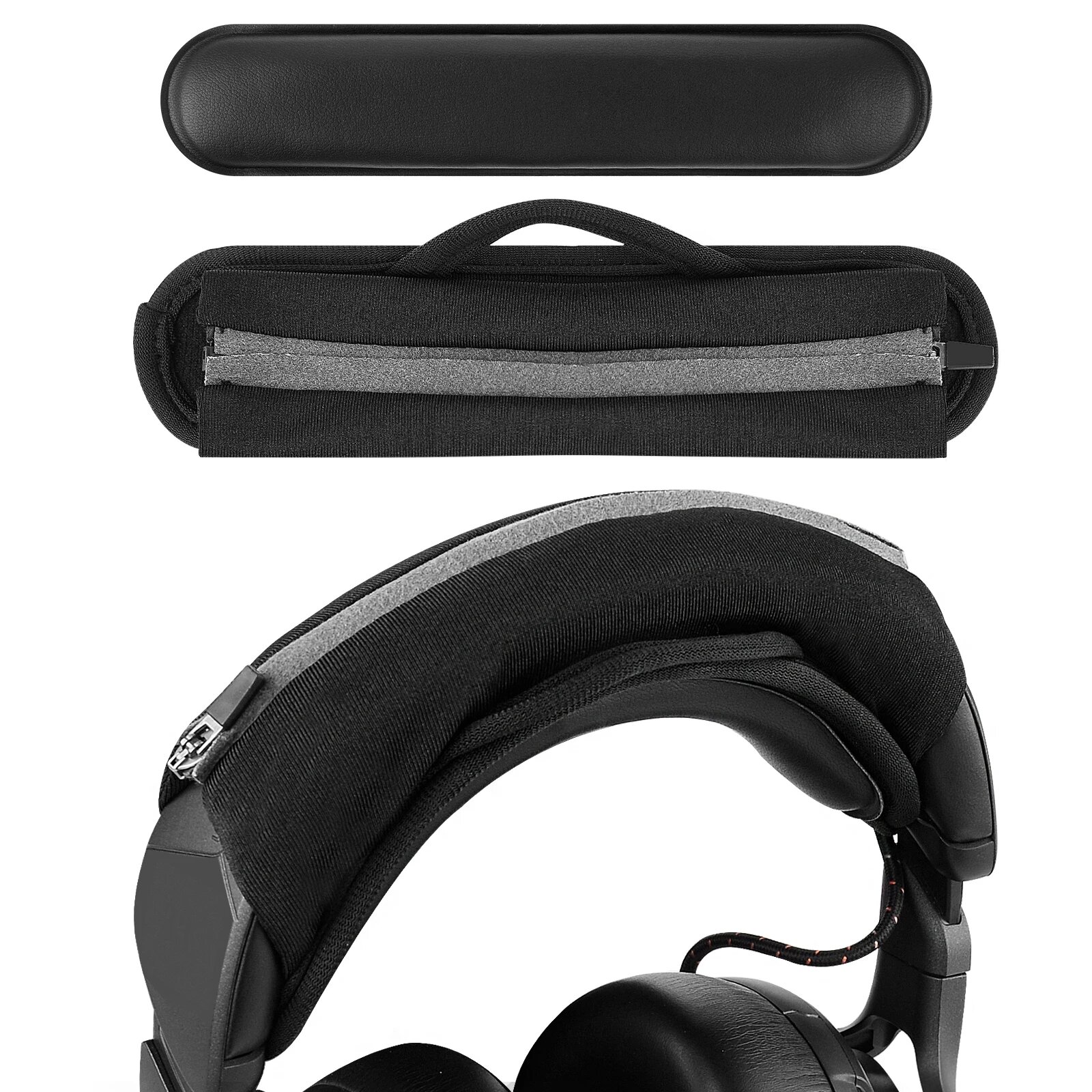 Накладка на голову Geekria Black (Large)