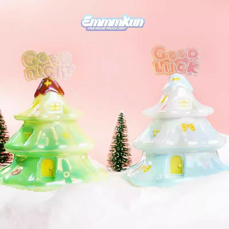 Случайная отдельная игрушка Chocoteddy Star House Ночник-слепой ящик для декора спальни, подарок на день рождения