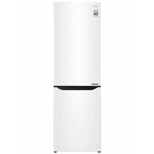 фото Холодильник двухкамерный lg ga-b419sqjl, полезный объем 302 л, total no frost, инверторный компрессор, белый