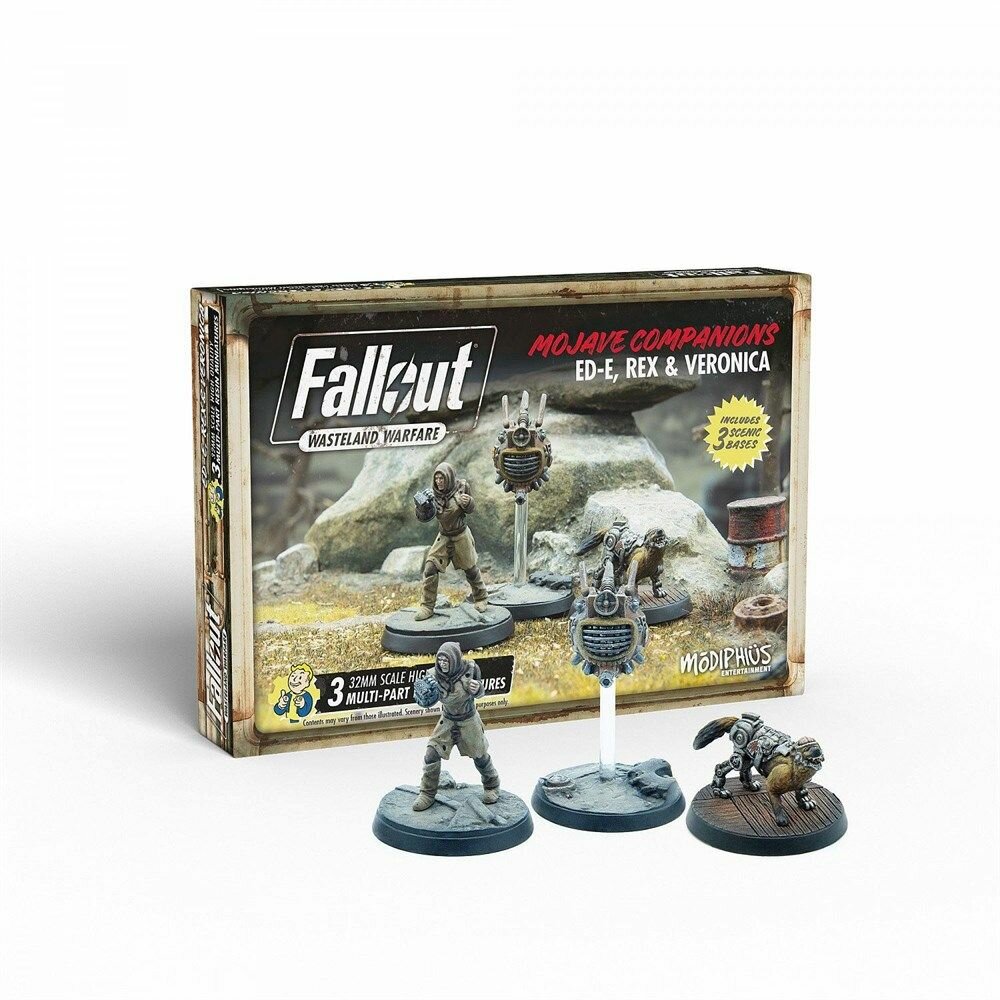 Набор Fallout: Wasteland Warfare - Ed-E, Rex and Veronica