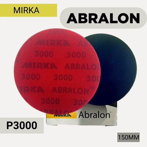 Изображение товара Круг абразивный Mirka Abralon 150мм P3000, 3шт