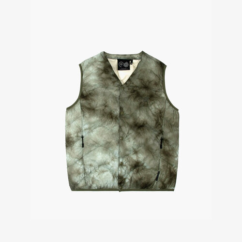 фото Жилет purple mountain observatory waves tie dye vest, размер 46, серый