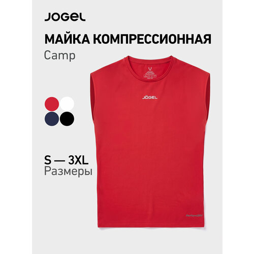 фото Майка спортивная jogel, размер m, красный