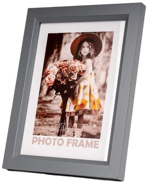 Фоторамка FandyFire Bevel, серый, 50x70 см