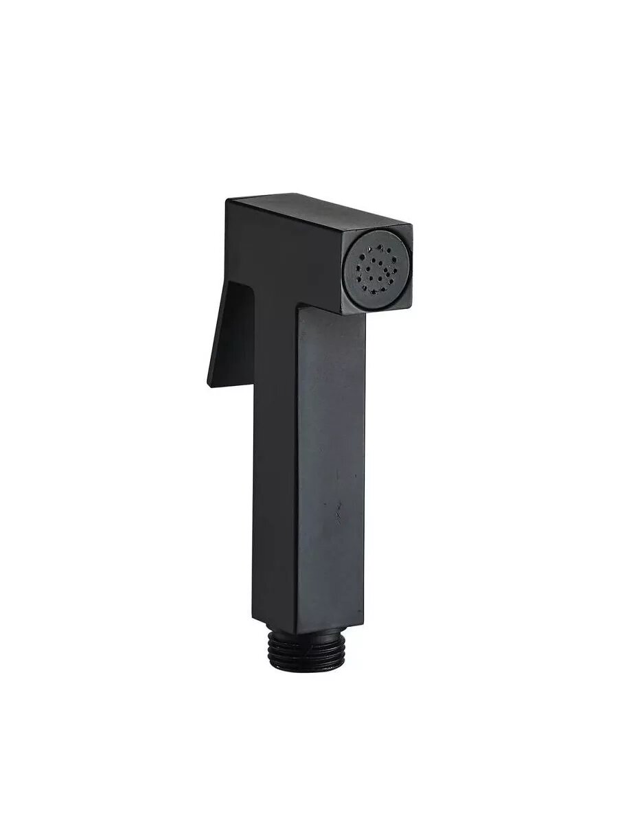 Лейка для биде Rainsberg, размер 120x50x25 мм. Цвет черный