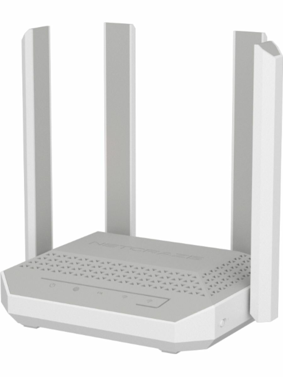 Wi-Fi роутер Netcraze Challenger NC-3910, двухдапазонный, Mesh, белый