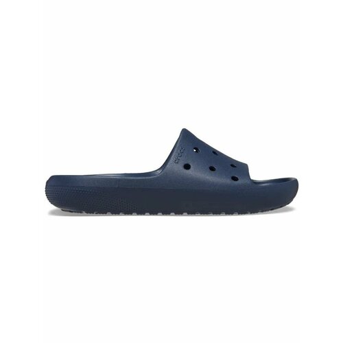фото Шлёпанцы crocs classic slide v2, размер m5w7, темно-синий