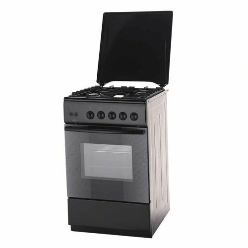 фото Плита газовая flama пг4 1465 тип fgмод.24211, 50 см, 4 конфорки, 50 л, коричневый