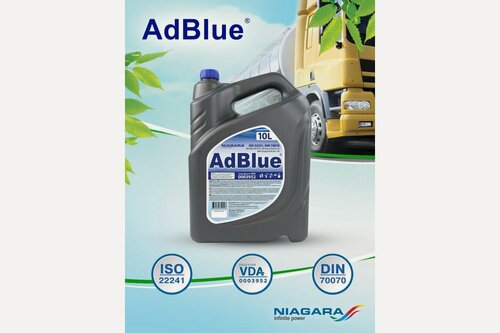 Изображение товара Жидкость NIAGARA AdBlue 10 л, мочевина, для систем SCR Евро 4/5/6 004008000012