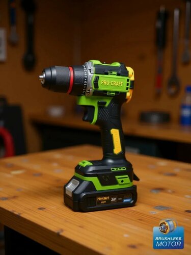 Изображение товара Шуруповёрт Pro-Craft PA18LiPro, бесщёточный, 20В, 1 аккумулятор, кейс