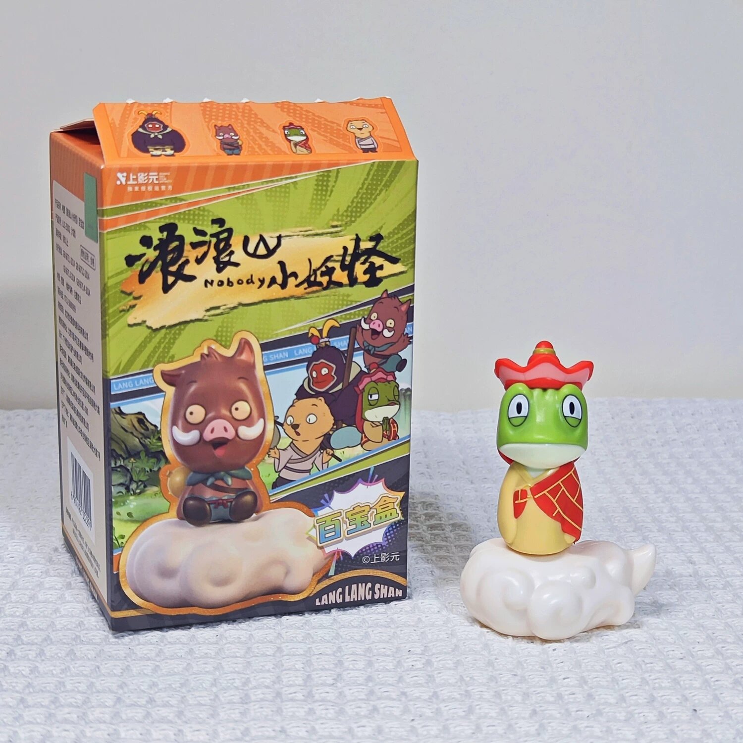 Оригинальная коллекционная фигурка-сюрприз Langlang Mountain Little Monster: Новая модель куклы-монстра-поросенка для