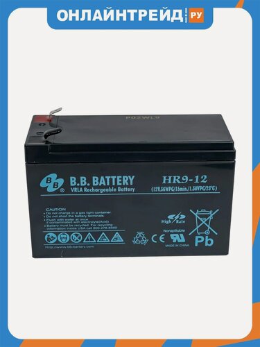 Изображение товара Аккумуляторная батарея для ИБП BB Battery B.B. Battery HR 9-12