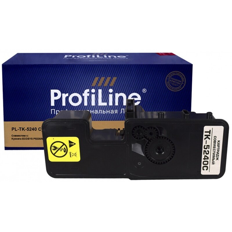 Лазерный картридж Profiline Голубой, для Kyocera Ecosys M5526cdn