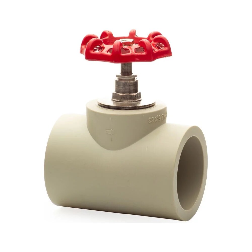 LAMMIN Вентиль ppr 63 9/1 серый Lm31071000063G