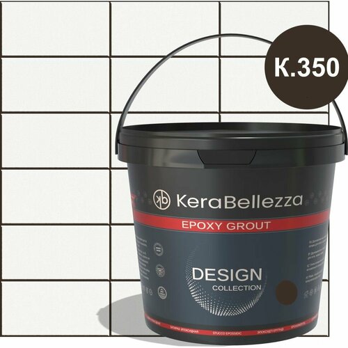 фото Kerabellezza design затирка цветная эпоксидная 1 кг. (к.350)