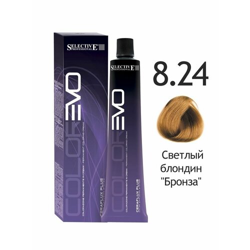 фото Краска для волос selective professional colorevo 8.24 светлый блондин бронза, 100 мл