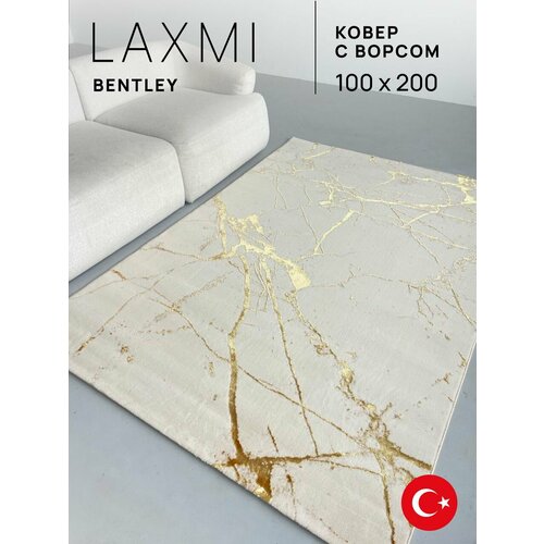 фото Ковер 100х200 комнатный с ворсом на пол laxmi