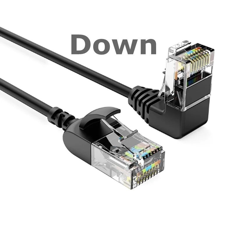 Ethernet кабель CableCC Cat6 0.25m Down