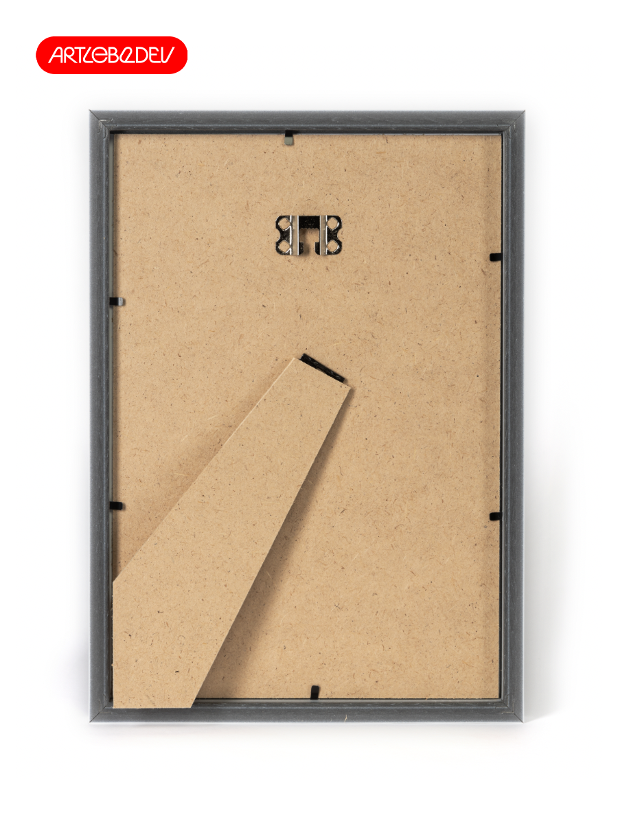 Плакат "У нас не матерятся" от Студии Артемия Лебедева, A4, белый