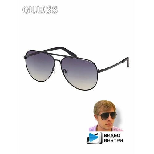 Солнцезащитные очки GUESS черный матовыйчерный 13966₽
