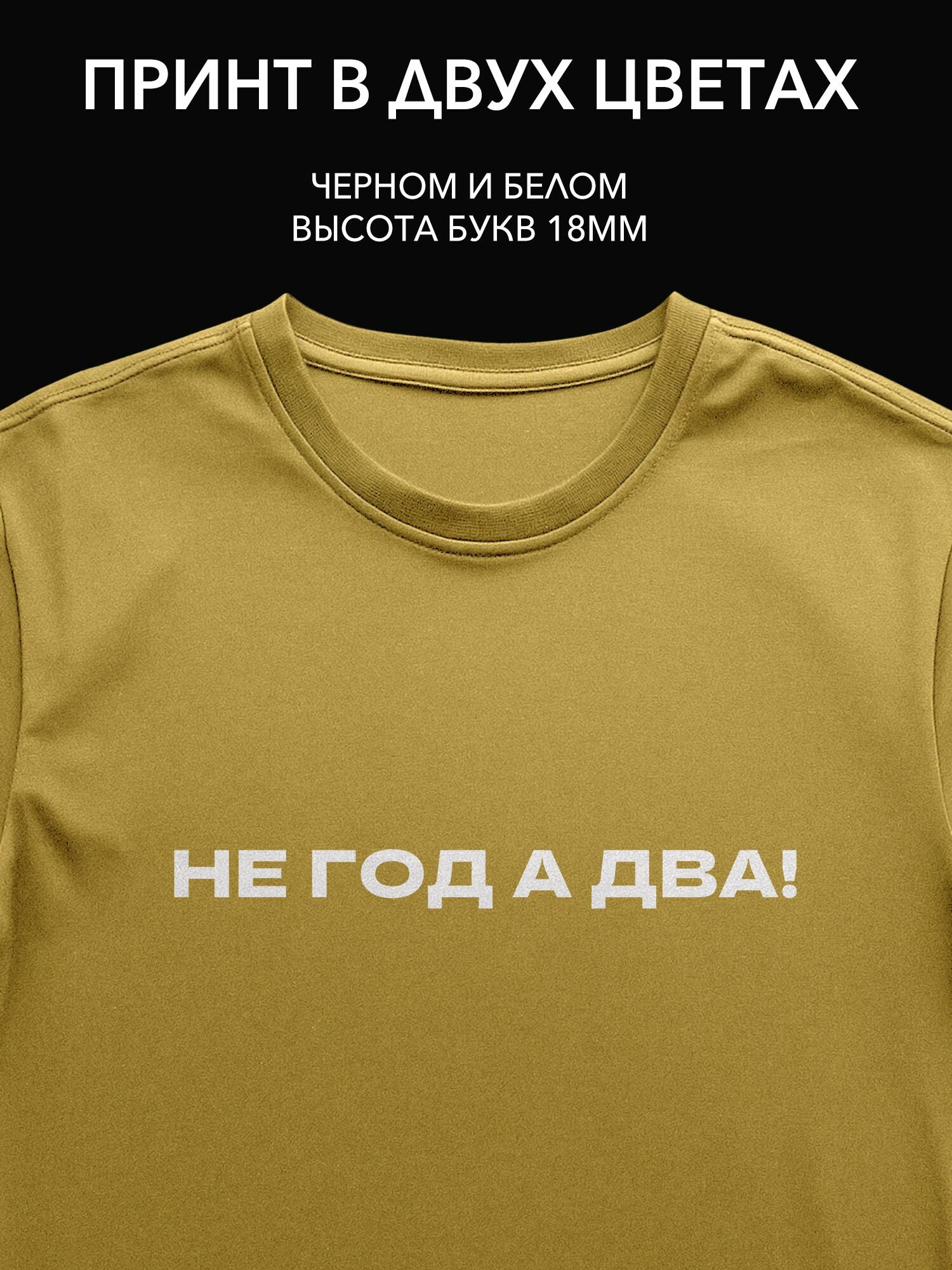 Термопринт "Не год, а два!" для яркого празднования дня рождения на футболке, худи или свитшоте. Создайте уникальный стиль!