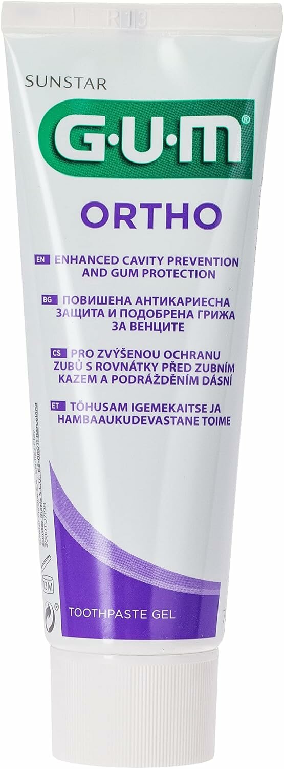 SUNSTAR GUM Зубная паста GUM Ortho, 75 мл