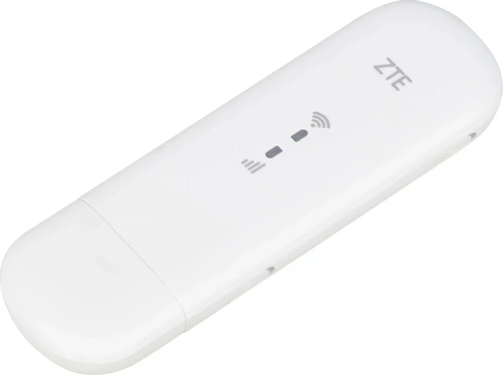 Модем 2G/3G/4G ZTE MF79RU USB Wi-Fi Firewall внешний белый