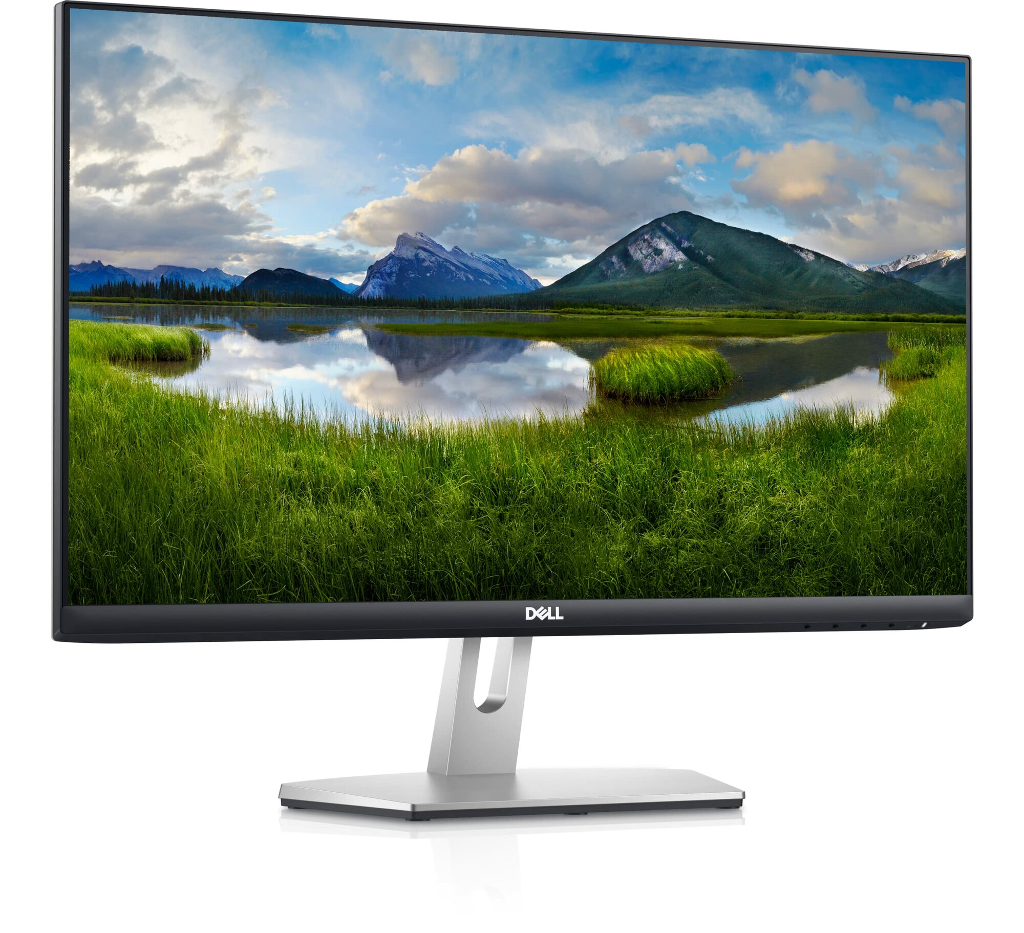 Монитор 23.8 дюйма Dell S2421HN Grey IPS Full HD 75Гц FreeSync HDMI тонкие рамки VESA для дома и офиса