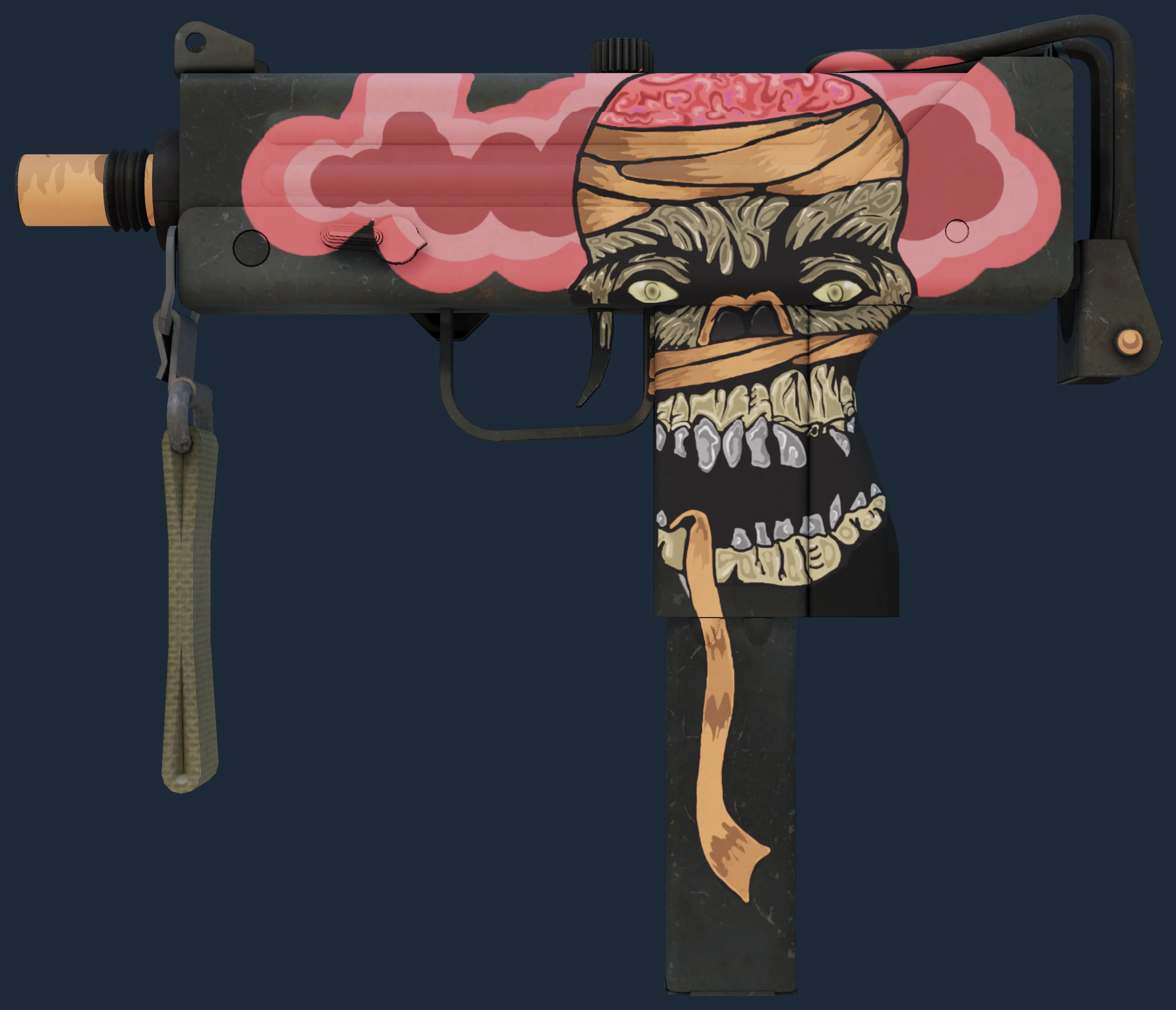 MAC-10 | Проклятие (После полевых испытаний) Скины CS2 с быстрой автовыдачей steam trade