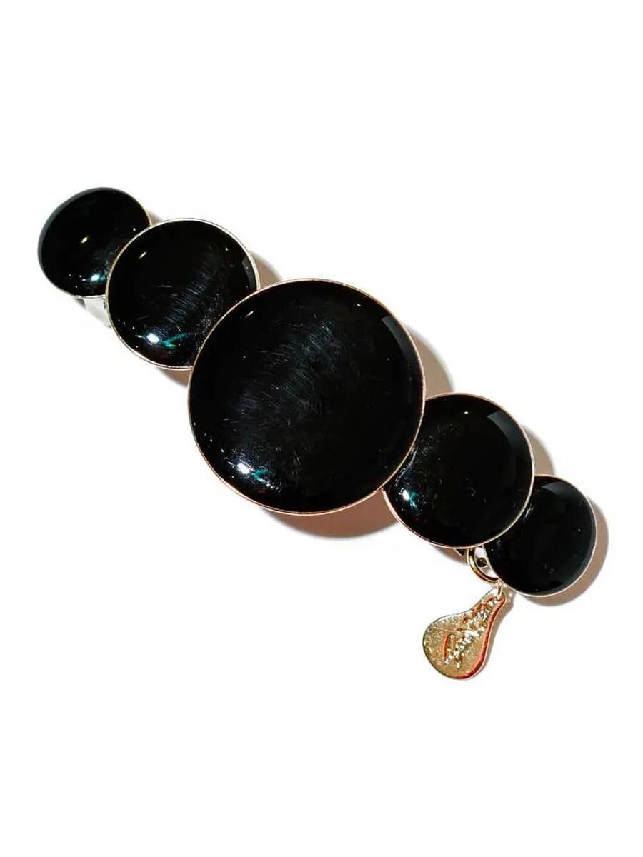 Benten Hair Clip "Planets" Заколка "Планеты" (черный) 1 шт