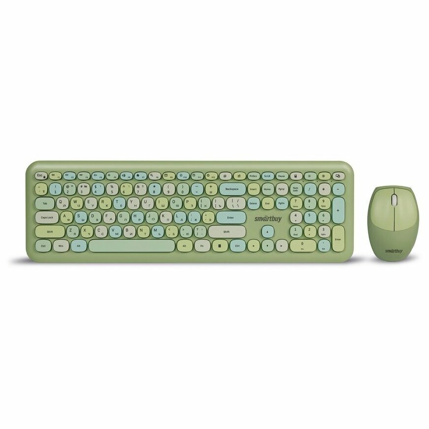 Клавиатура и SmartBuy мышь для компьютера, набор SBC-666395AG-G