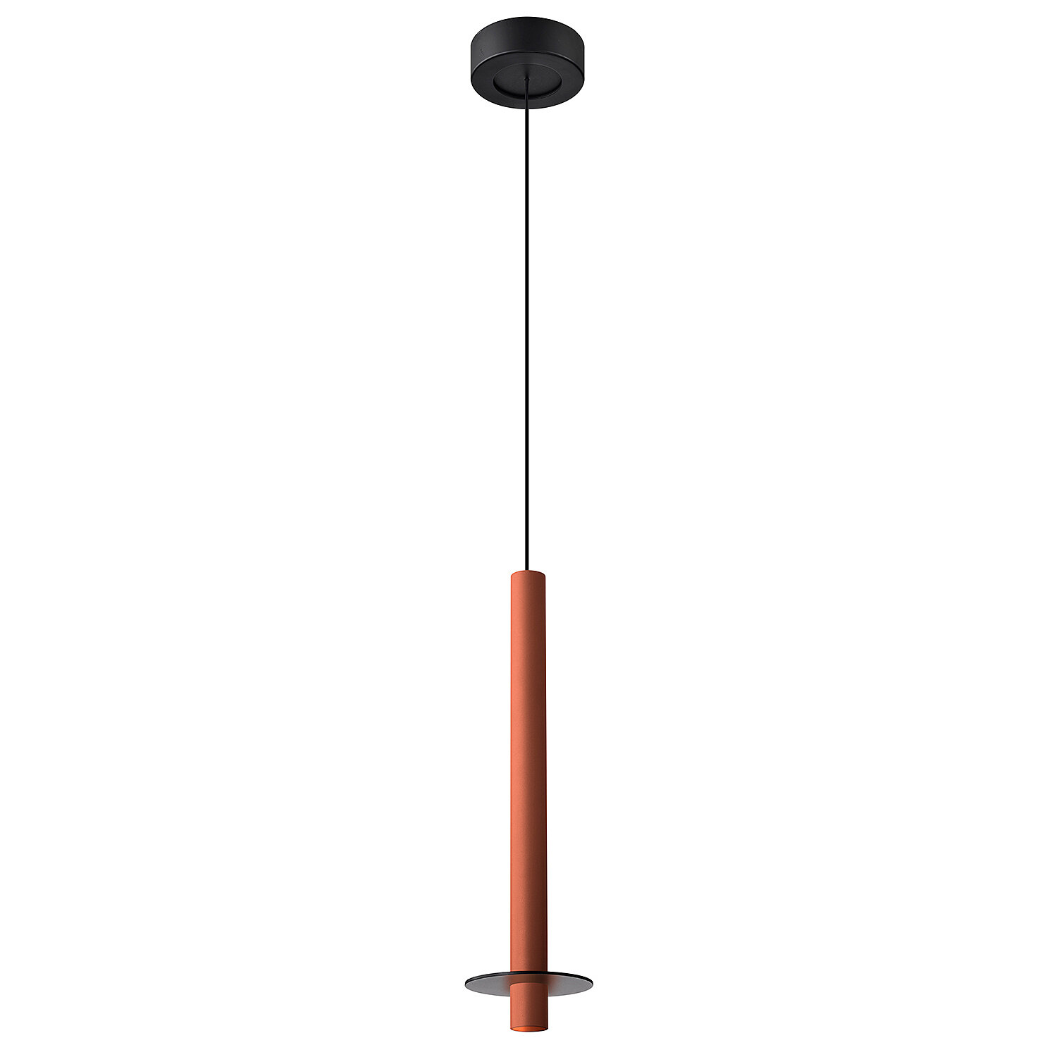 Светильник подвесной Favourite Ingrid 4405-1P, коричневый, LED
