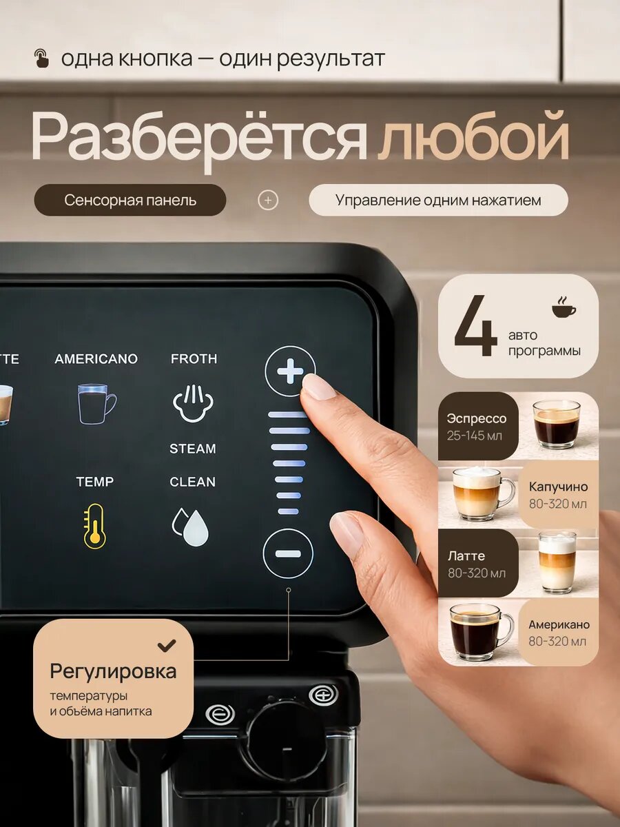 Кофемашина электрическая — ракурс 4