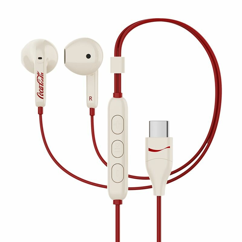 Coca - Cola T53 Водонепроницаемые наушники HIFI Звуковой микрофон