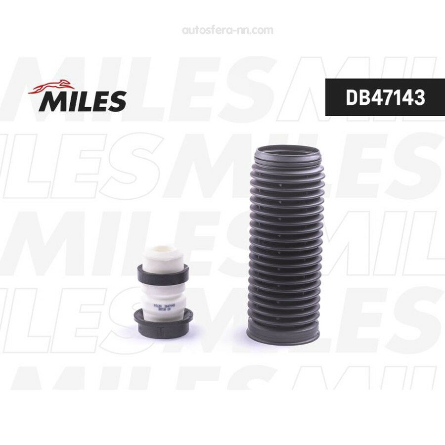 MILES DB47143 Отбойник+пыл. пер. аморт.[ком/кт на 1-стор.]