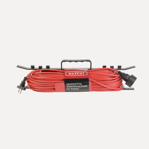 Изображение товара Удлинитель электрический на рамке MaxCut EFS 210-50 ПВС (2х1), 50м, IP20