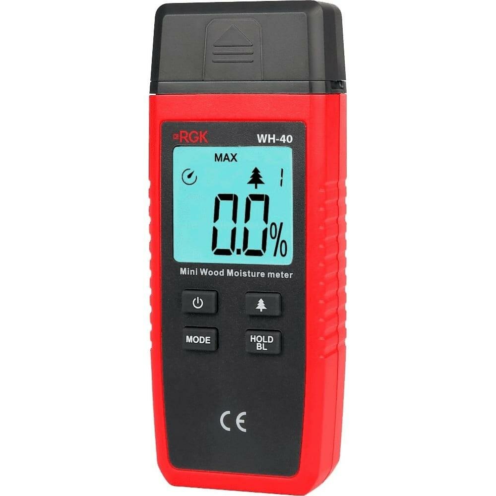 RGK Измеритель влажности древесины WH-40 776295