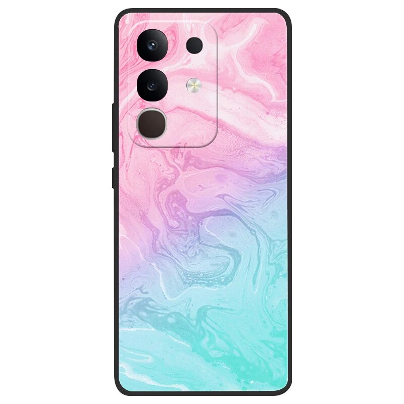 Чехол для телефона Vivo Y29 4G, мягкий силиконовый чехол для VIVO T4X 5G, модный чехол 2025, противоударный чехол, полный защитный чехол
